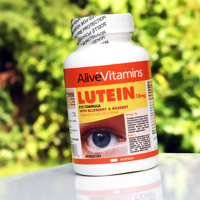Alive FloraGLOÂ®Lutein 18 mg – Eye Health