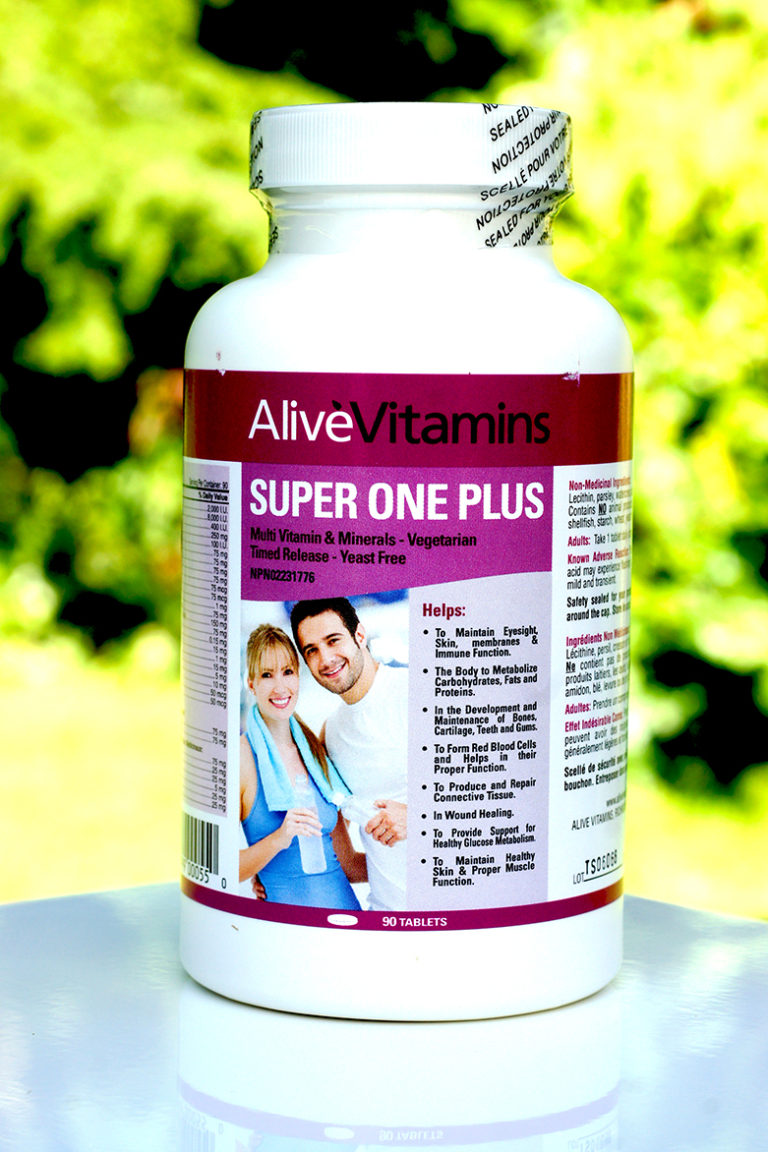 The All In One High Potency Multivitamin – Alive Vitamins Super One Plus!