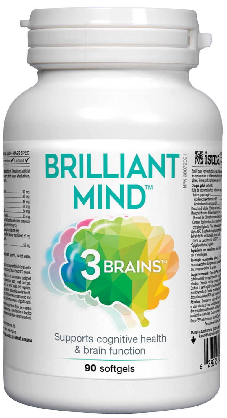 Brilliant Mind by 3 Brains – Think Clearly & Be Focused