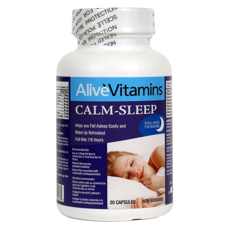 Sleep Easy Tonight with Alive Vitamins Calm Sleep