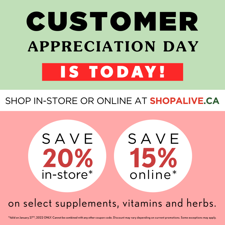 Today is Customer Appreciation Day!
