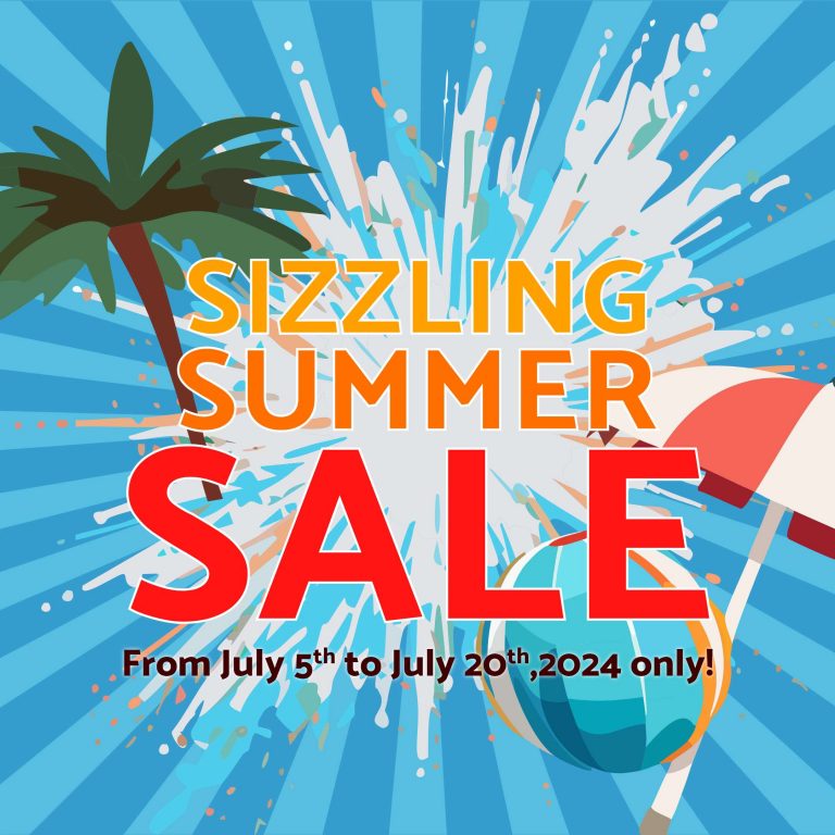 Sizzling Summer Sale On Now!